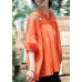 Elegant linen shirts women plus size Women tunic top